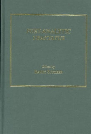 Post-Analytic Tractatus