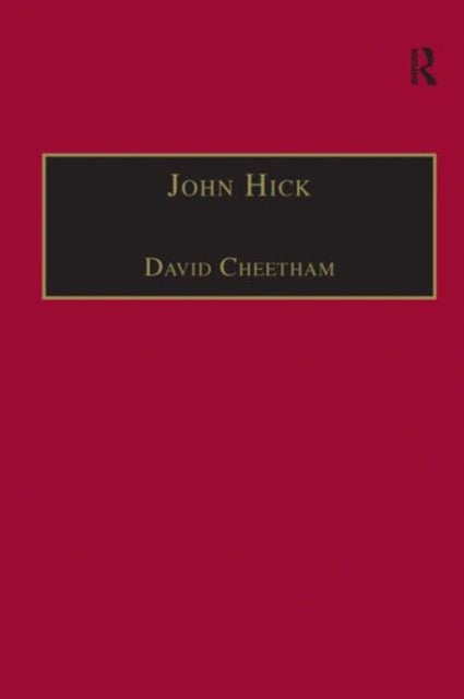 Book cover of: John Hick. By: David Cheetham
