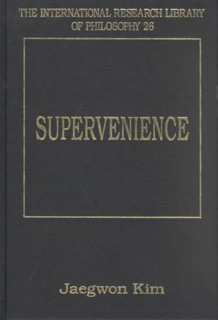Book cover of: Supervenience. By: Jaegwon Kim