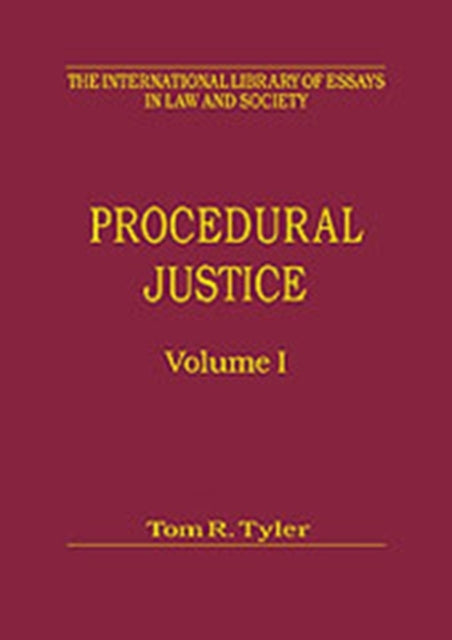 Book cover of: Procedural Justice, Volumes I and II