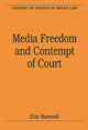 Book cover of: Media Freedom and Contempt of Court