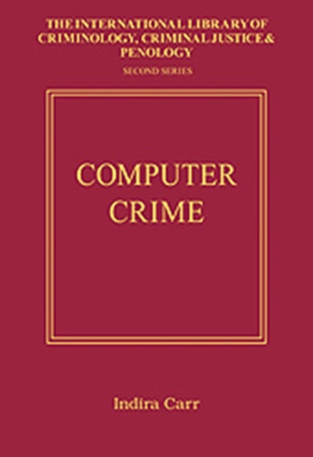 Book cover of: Computer Crime