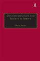 Book cover of: Constitutionalism and Society in Africa. By: Okon Akiba