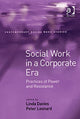 Book cover of: Social Work in a Corporate Era