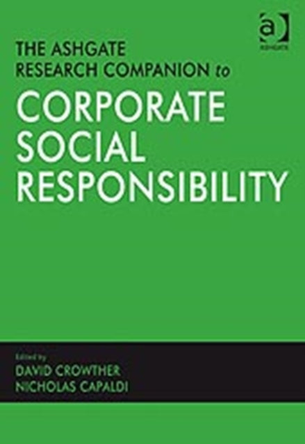 Book cover of: Ashgate Research Companion to Corporate Social Responsibility