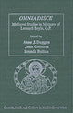 Book cover of: Omnia disce – Medieval Studies in Memory of Leonard Boyle, O.P.