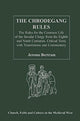 Book cover of: Chrodegang Rules