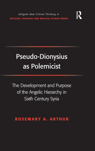 Book cover of: Pseudo-Dionysius as Polemicist. By: Rosemary A. Arthur