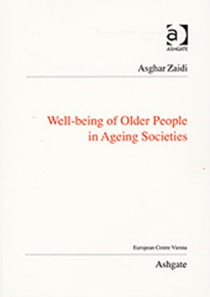 Well-Being of Older People in Ageing Societies