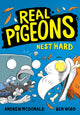 Book cover of: Real Pigeons Nest Hard. By: Andrew McDonald