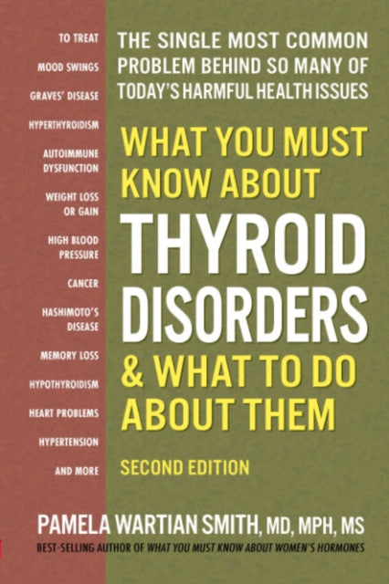 Book cover of: What You Must Know About Thyroid Disordrs & What to Do About Them. By: Pamela Wartian Smith