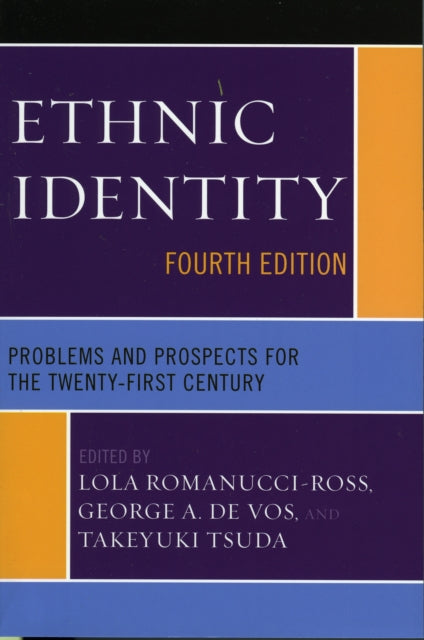 Book cover of: Ethnic Identity. By: George A. De Vos