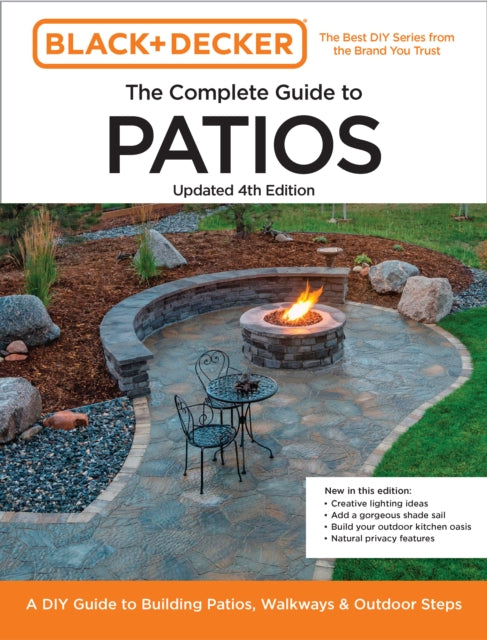 Book cover of: Black and Decker Complete Guide to Patios Updated 4th Edition. By: Editors of Cool Springs Press