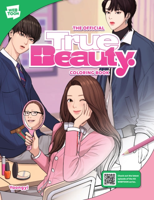 Book cover of: Official True Beauty Coloring Book