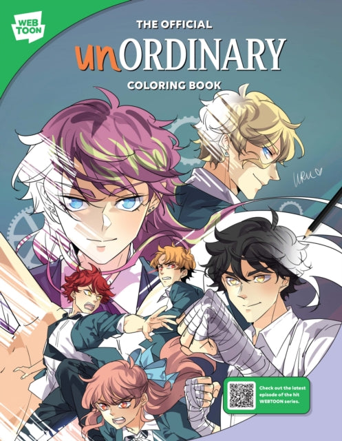 Book cover of: Official unOrdinary Coloring Book. By: Uru-chan