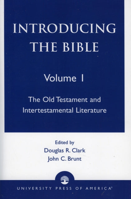 Book cover of: Introducing the Bible. By: Brunt John C.