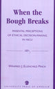 Book cover of: When the Bough Breaks