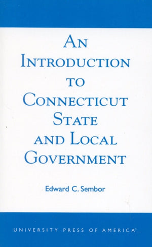 An Introduction to Connecticut State and Local Government