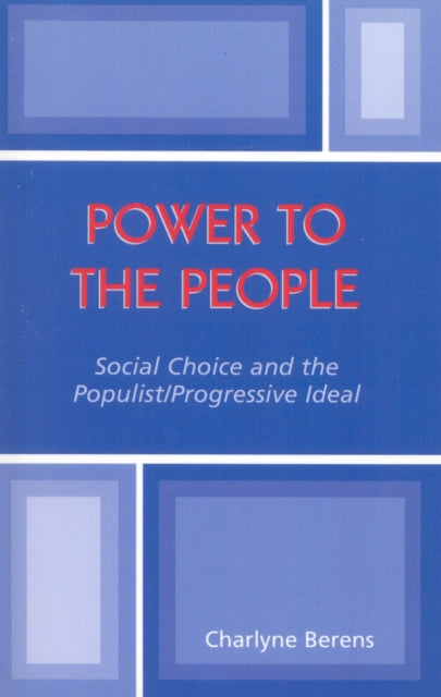 Book cover of: Power to the People. By: Charlyne Berens