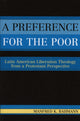 Book cover of: Preference for the Poor. By: Manfred K. Bahmann