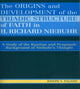 Book cover of: Origins and Development of the Triadic Structure of Faith in H. Richard Niebuhr. By: Joseph S. Pagano