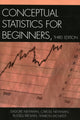 Book cover of: Conceptual Statistics for Beginners. By: Brown Russell