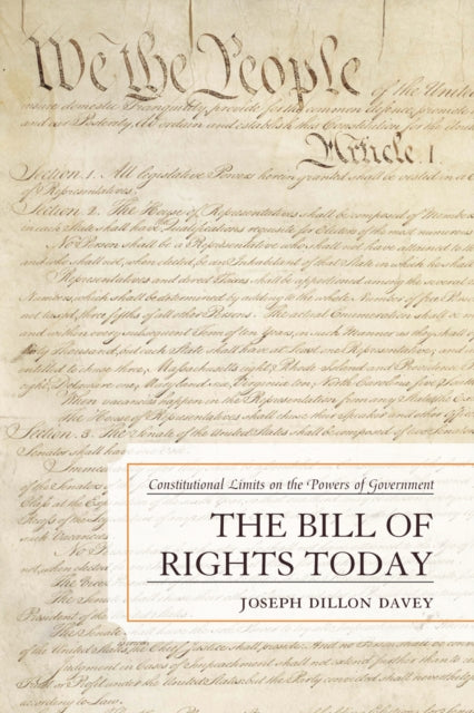 Book cover of: Bill of Rights Today. By: Joseph Dillon Davey
