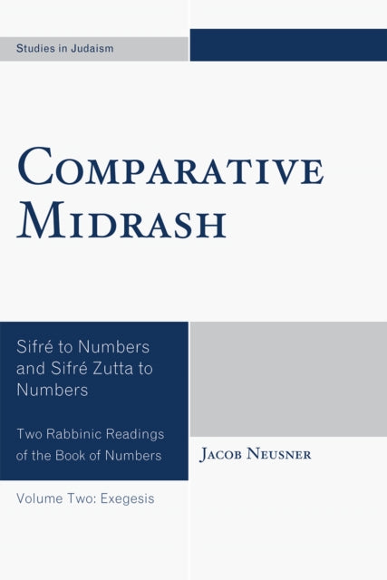 Book cover of: Comparative Midrash. By: Jacob Neusner