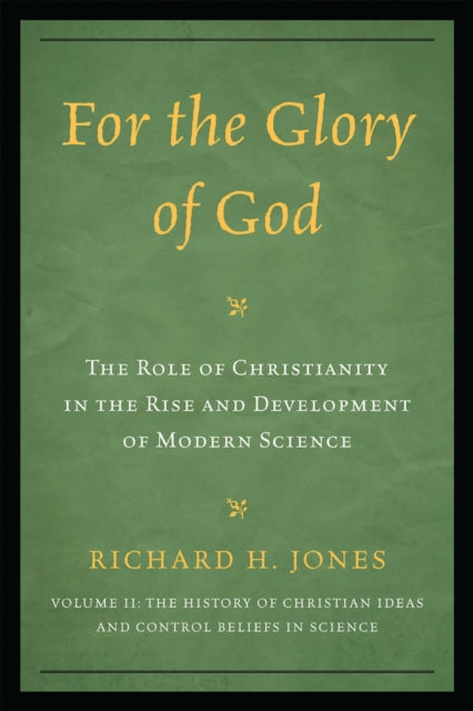 Book cover of: For the Glory of God. By: Jones, Richard H.
