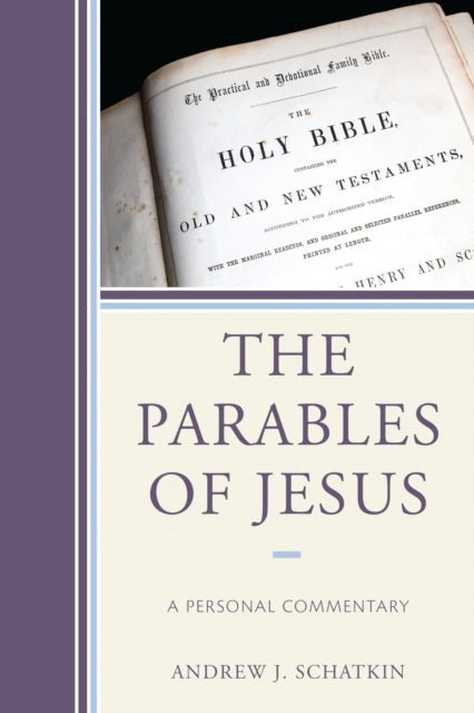Book cover of: Parables of Jesus. By: Andrew J. Schatkin