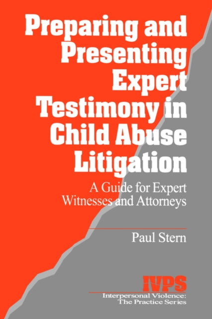 Book cover of: Preparing and Presenting Expert Testimony in Child Abuse Litigation