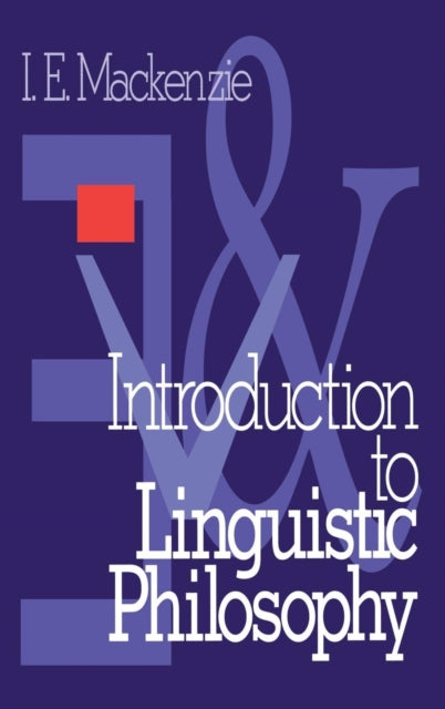 Book cover of: Introduction to Linguistic Philosophy