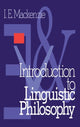 Book cover of: Introduction to Linguistic Philosophy