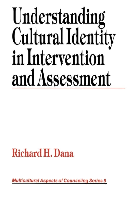 Book cover of: Understanding Cultural Identity in Intervention and Assessment