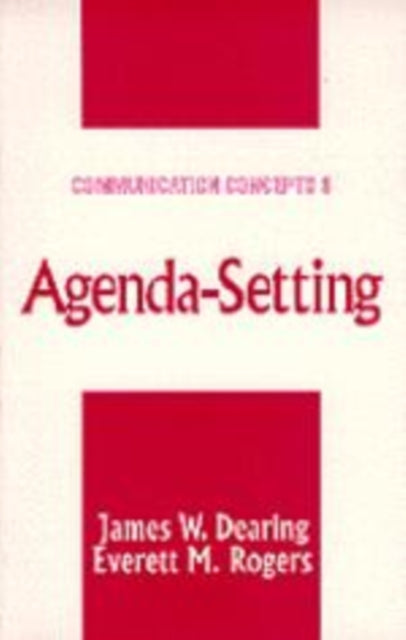 Book cover of: Agenda-Setting