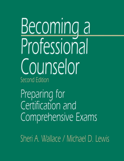 Book cover of: Becoming a Professional Counselor