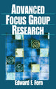 Book cover of: Advanced Focus Group Research. By: Edward F. Fern