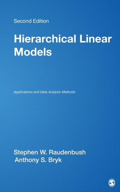 Book cover of: Hierarchical Linear Models. By: Stephen W. Raudenbush