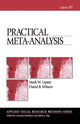 Book cover of: Practical Meta-Analysis. By: Mark W. Lipsey