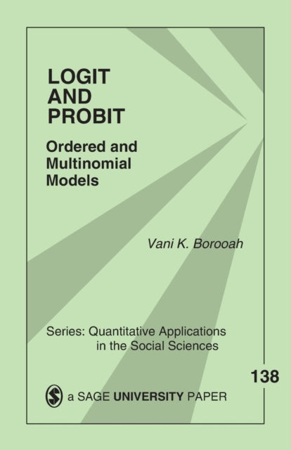 Book cover of: Logit and Probit. By: Vani Kant Borooah