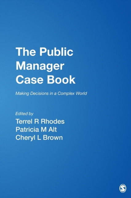 Book cover of: Public Manager Case Book