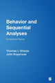 Book cover of: Behavior and Sequential Analyses. By: Thomas L. Sharpe