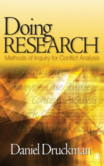 Book cover of: Doing Research. By: Daniel Druckman