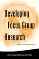 Book cover of: Developing Focus Group Research