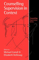 Book cover of: Counselling Supervision in Context