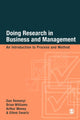 Book cover of: Doing Research in Business and Management. By: Dan Remenyi