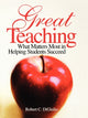 Book cover of: Great Teaching. By: Robert C. Di Giulio