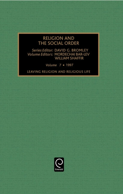 Book cover of: Leaving Religion and Religious Life: Patterns and Dynamics