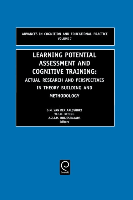 Book cover of: Learning Potential Assessment and Cognitive Training