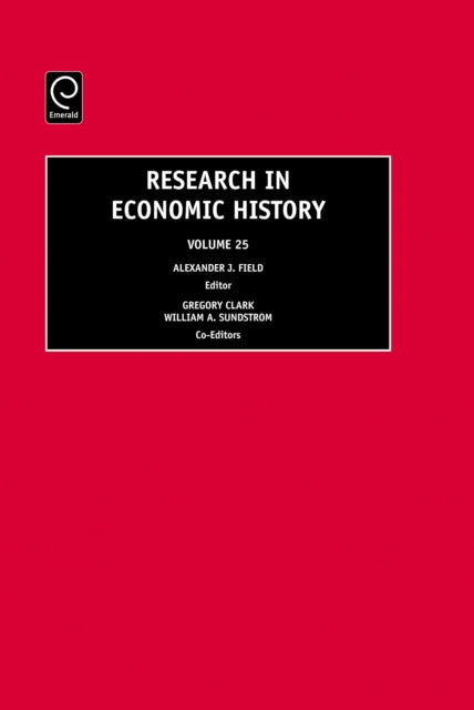 Book cover of: Research in Economic History